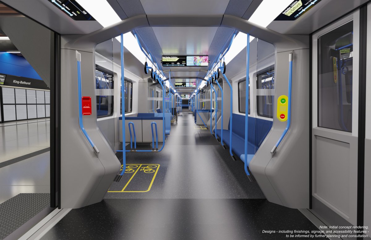 We know a train can't be your valentine, but we love these early renderings of the future Ontario Line trains. They'll be electric, tech-packed and help almost 400,000 people get where they need to quickly and easily. #OntarioLine #ValentinesDay2023