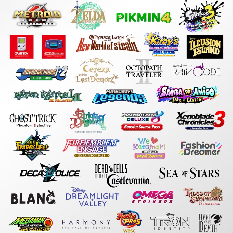 NintendoUK's tweet photo. Missed out on the latest Nintendo Direct? 

Check out the full presentation for all the latest Nintendo Switch updates and announcements!