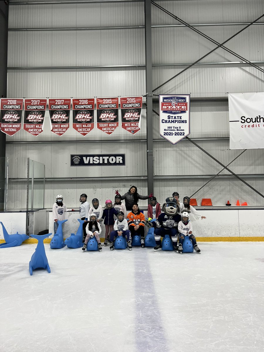 Railers Players: Nick Fea, Brent Beaudoin, Brent Moran, and Anthony Repaci were a huge help at Skate to Success today!

#AllAboutTheW | #RailersHC | #Worcester