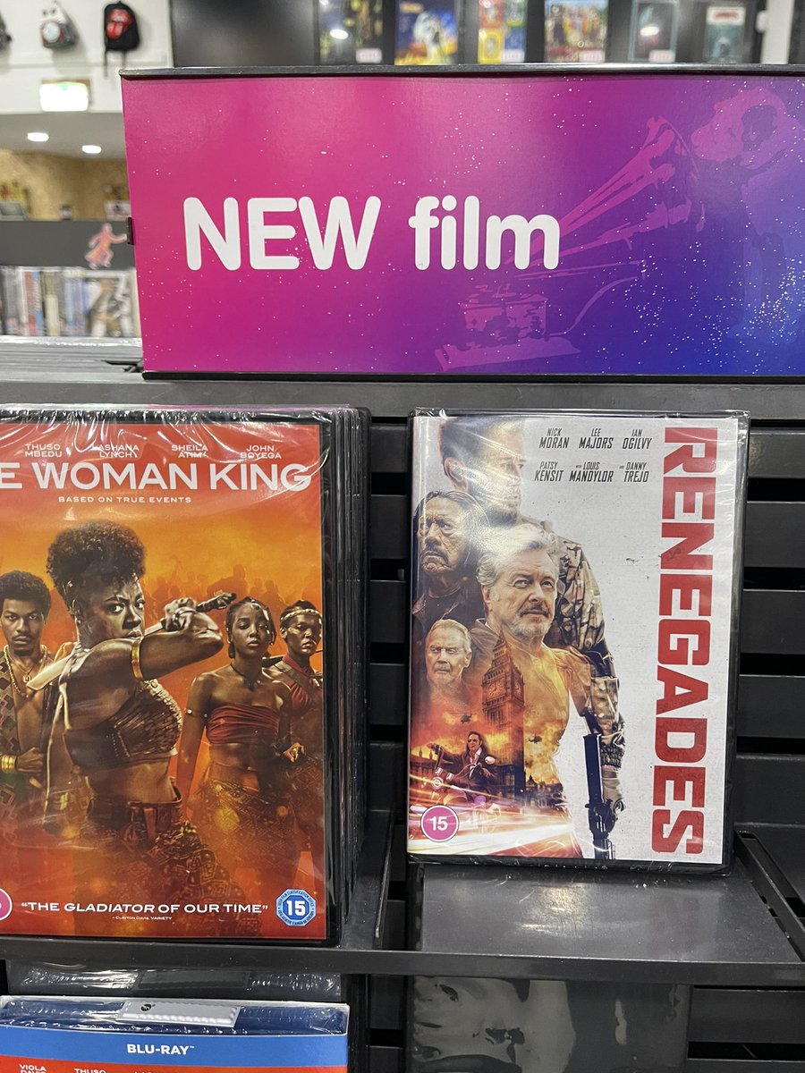 After all these years and however many films in I still never tire of seeing one of my movies in the tangible wild - in this case <a href="/hmvEastbourne/">hmv Eastbourne</a> - looks to be selling well, really hope everyone’s enjoying it!
