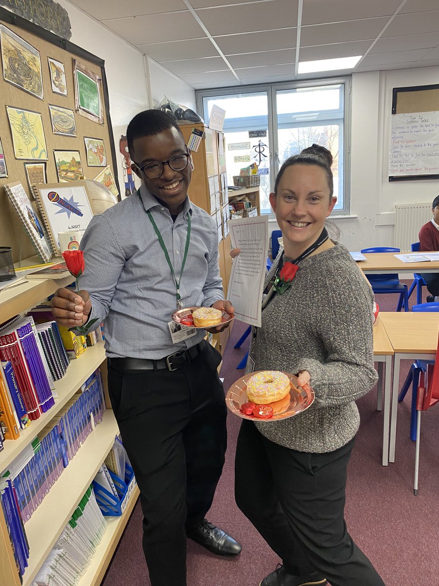 mrsjstarr's tweet photo. Valentine’s Day at @PercyShurmerAET ❤️ staff were treated to some yummy treats (thanks to our reading ambassadors) whilst all classes had a date with a new book! @AETloveliteracy @AETAcademies @BurkeMrs https://t.co/vsoElbRIld