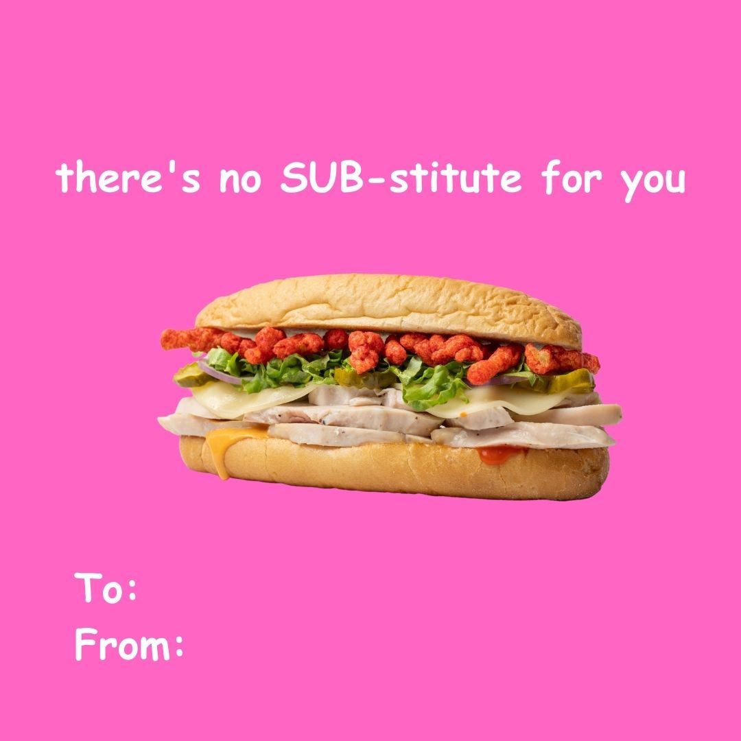 tag the hot cheetos to your sub