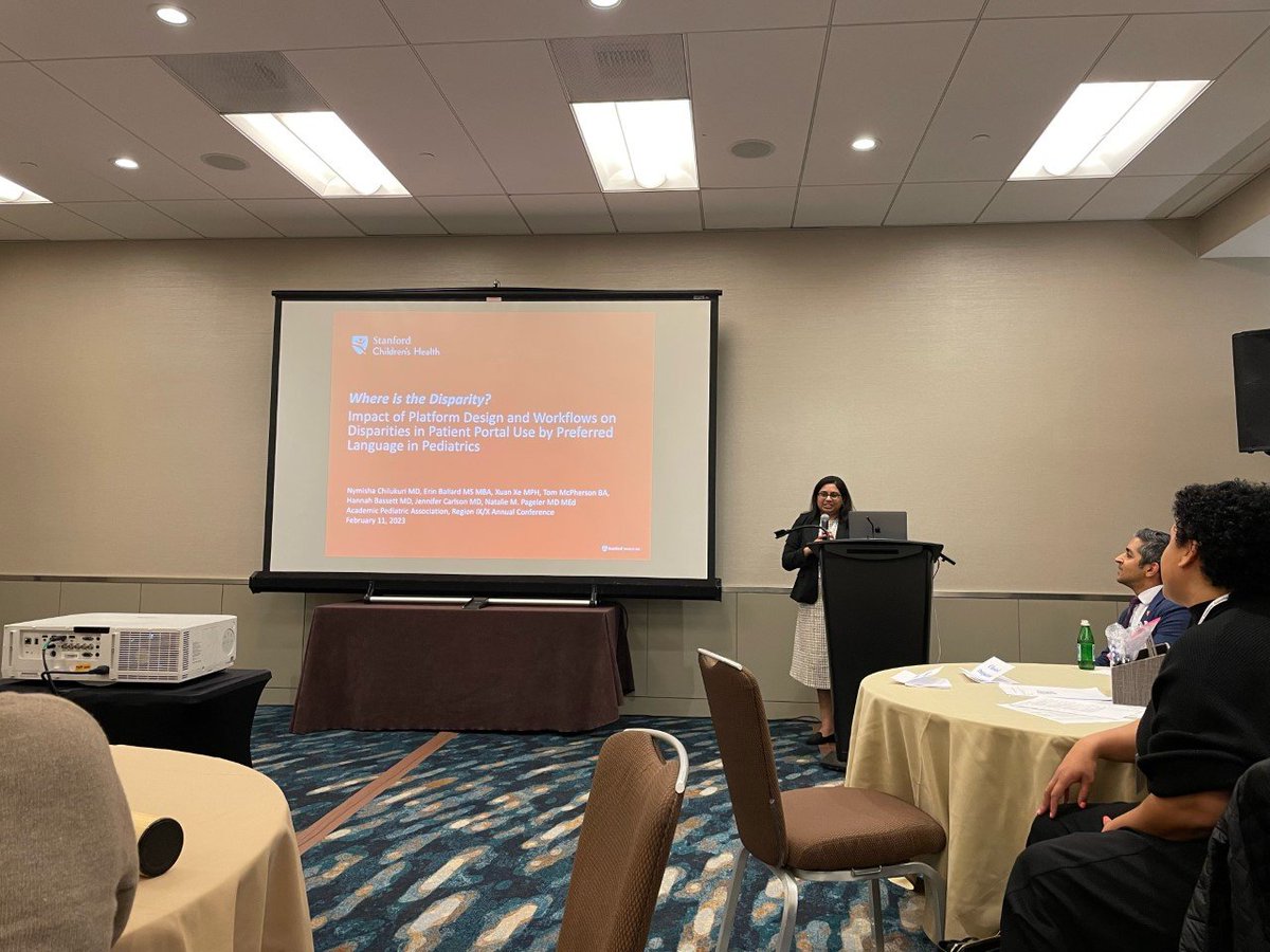 StanfordCIF's tweet photo. Congrats to fellows @NymishaC  and @NaveedRabbaniMD on presenting at the Region 9/10 @AcademicPeds meeting this past weekend! https://t.co/OfPBIG4fUT