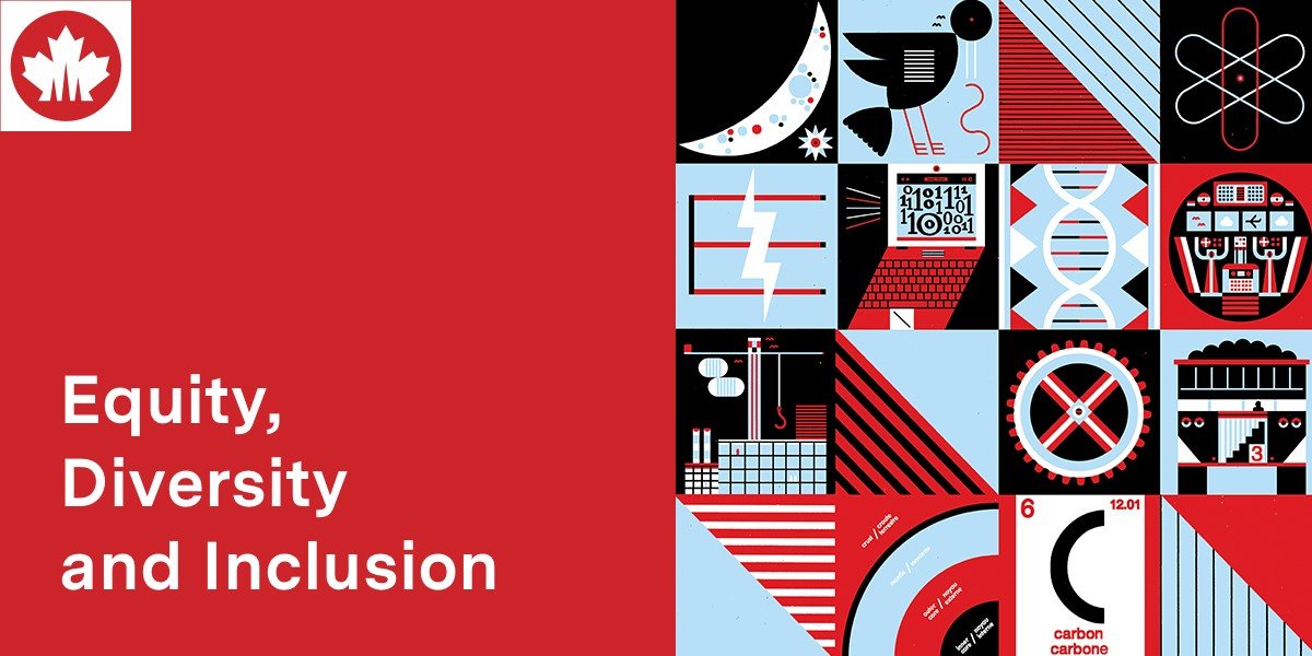 NSERC_CRSNG's tweet photo. 📢
Launching #EDI at #NSERC, a hub highlighting our actions, programs and policies related to equity, diversity and inclusion.  We invite the research community as a whole to work with us on strengthening the research ecosystem. 

▶️ https://t.co/O35sfRnj8U https://t.co/sHfWrHnP1C
