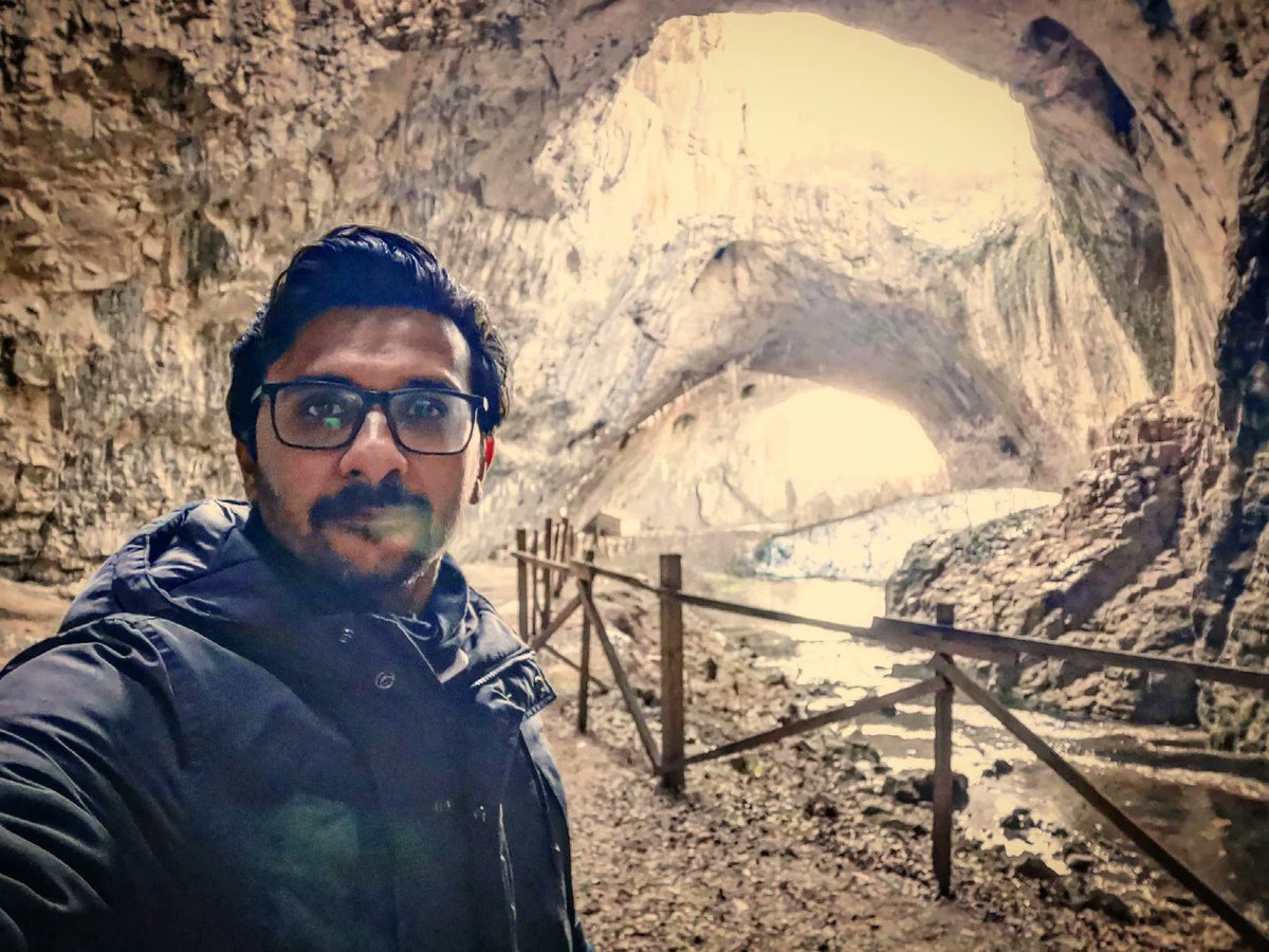 Usman's tweet image. Feeling of being part of #Expendables2 at in the #Devetashkacave.
#EuroDiaries #Bulgaria 1/2