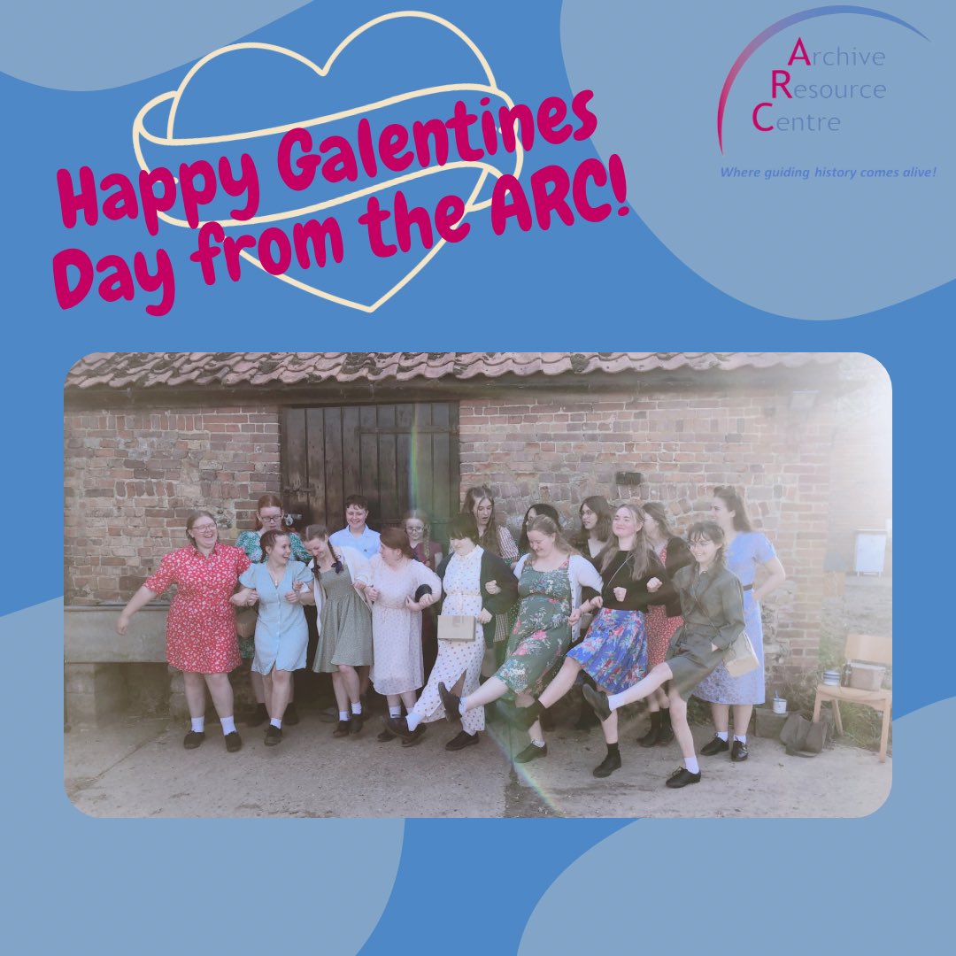 Happy Galentines day from the ARC!
The photo below is from our country dancing activity at the 2022 Gressenhall 1940s camp!