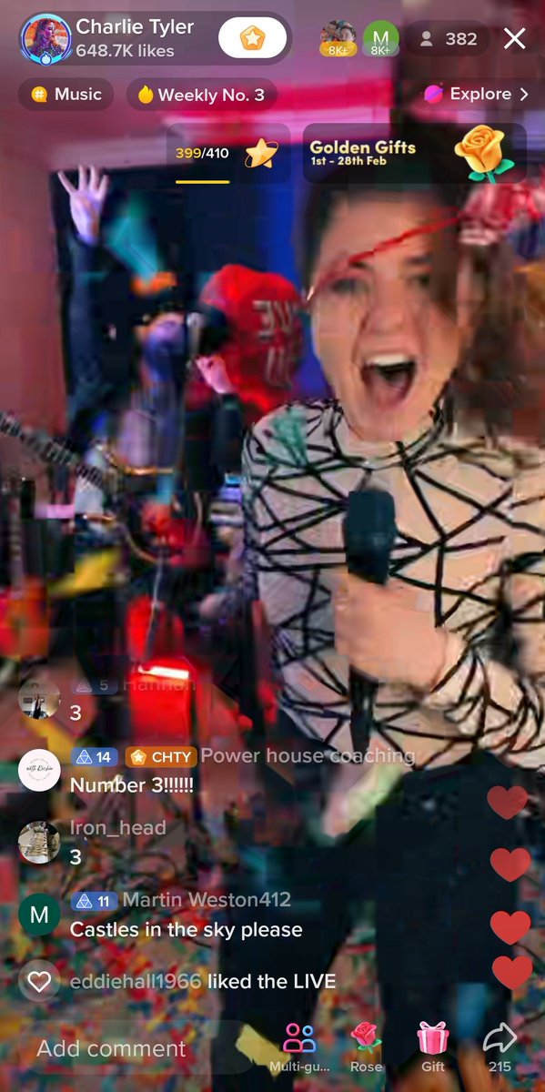 Celebration on getting 3rd on the live stream today Congrats @iamcharlietyler much deserved, if you are new please follow her on all platforms including tiktok where she does all her amazing lives #tiktok #podium #three #liveshow #live #show #celebration #tiktoklive #confetti