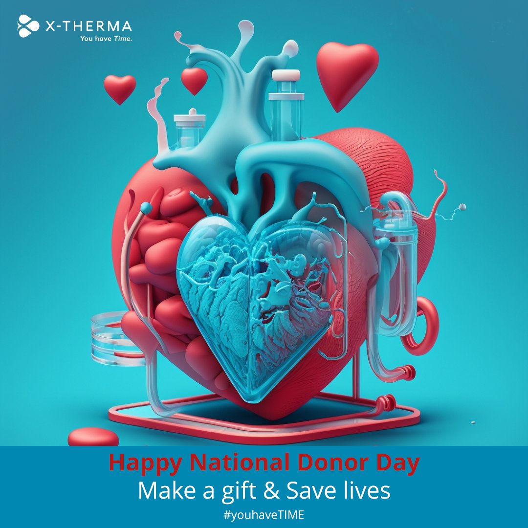 X_Therma's tweet photo. On this National Donor Day, we think about the more than 100,000 people on the national organ transplant waiting list. At X-Therma, we are working hard on new preservation technologies that will help save more lives of those needing a transplant. #organsondemand #xtherma #biotech https://t.co/2GZyiU3kWW