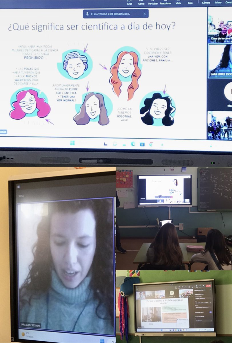 Una ex alumna de nuestro centro, Lara López que se dedica a la investigación 🔬 nos ha hablado sobre su trabajo y sobre la celebración del #DiaDeLaMujerYLaNinaEnLaCiencia Una gran inspiración para nuestras alumnas. Gracias. <a href="/educacyl/">Educación JCyL</a> <a href="/UNICEF_EDU/">UNICEF Educación</a> <a href="/cfievalladolid/">CFIE VALLADOLID</a>