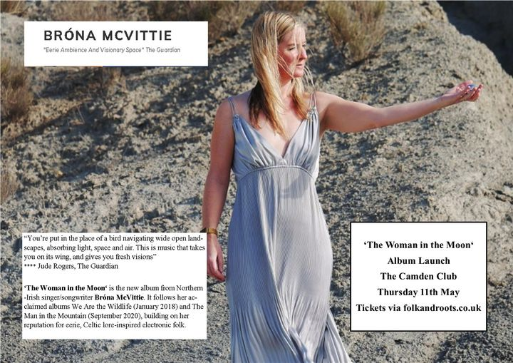 folkandroots's tweet photo. On Thursday 11th May @BronaMcVittie returns to #London to launch ‘The Woman in the Moon‘ at @TheCamdenClubLD, #Chalkfarm - tickets via https://t.co/0UORS5XsbQ
#londonmusic #livemusic #folkmusic #livegig #acousticmusic #londongig #london #londonlife #centrallondon #camden https://t.co/NGzEwoAruB