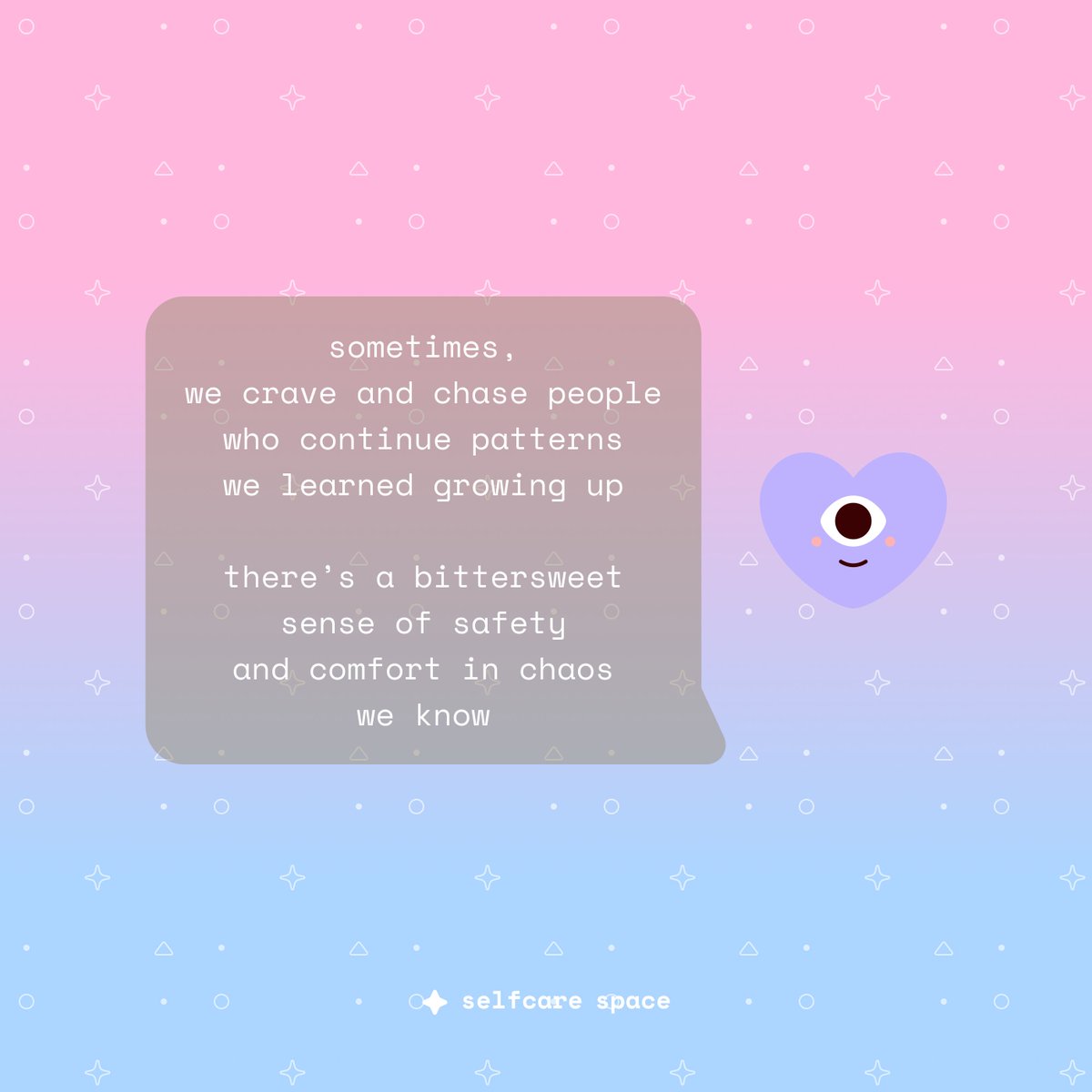 selfcarespaceco's tweet photo. you deserve real love 🫂 part 1 of 2

🪐 visit: https://t.co/nReibFLtv3

#mentalhealth #mentalhealthtips #mentalhealthsupport #mentalhealthadvocate #mentalhealthawarness #selfcare #selfcaretips #selflove #vday #vday2023 #valentinesday #valentinesday2023 #singleawarenessday https://t.co/sgcsTMe9tv