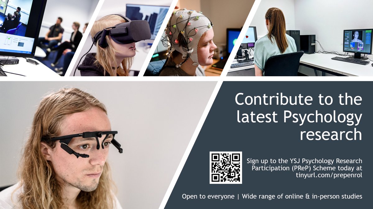 YSJPsychTech's tweet image. Mental time travel, psychological flow, interpersonal violence, language learning... 

@YSJPsych students &amp;amp; staff are busy researching a wide range of exciting topics!

Interested in participating? Join our Psychology Research Participation (PReP) scheme: tinyurl.com/prepenrol