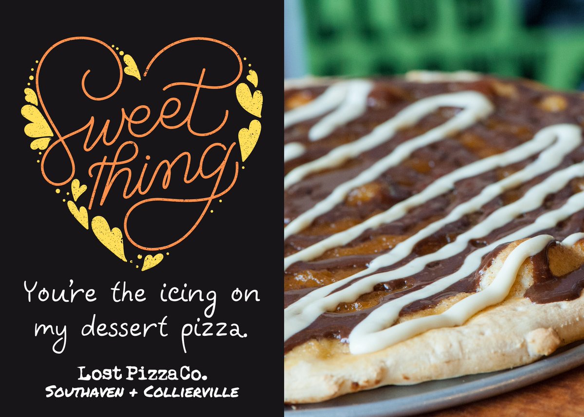 GetLostPizza's tweet photo. ��️ You're the cheese to my pizza. The buffalo to my hot wings. The icing to my dessert pizza 🍕 Happy Valentine’s Day! https://t.co/ON4H912sgm