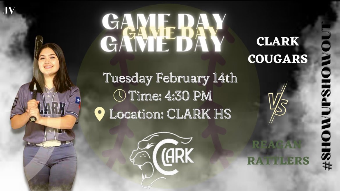 #ShowUpShowOut @NISDClark @CoachHalli @clarkcoachkelly @jordangoins07 @HobbyGirlsATH @rawlinson_msg @ClarkAthBooster @ClarkTxLib @ClarkCounsDept @ClarkHSTrainers