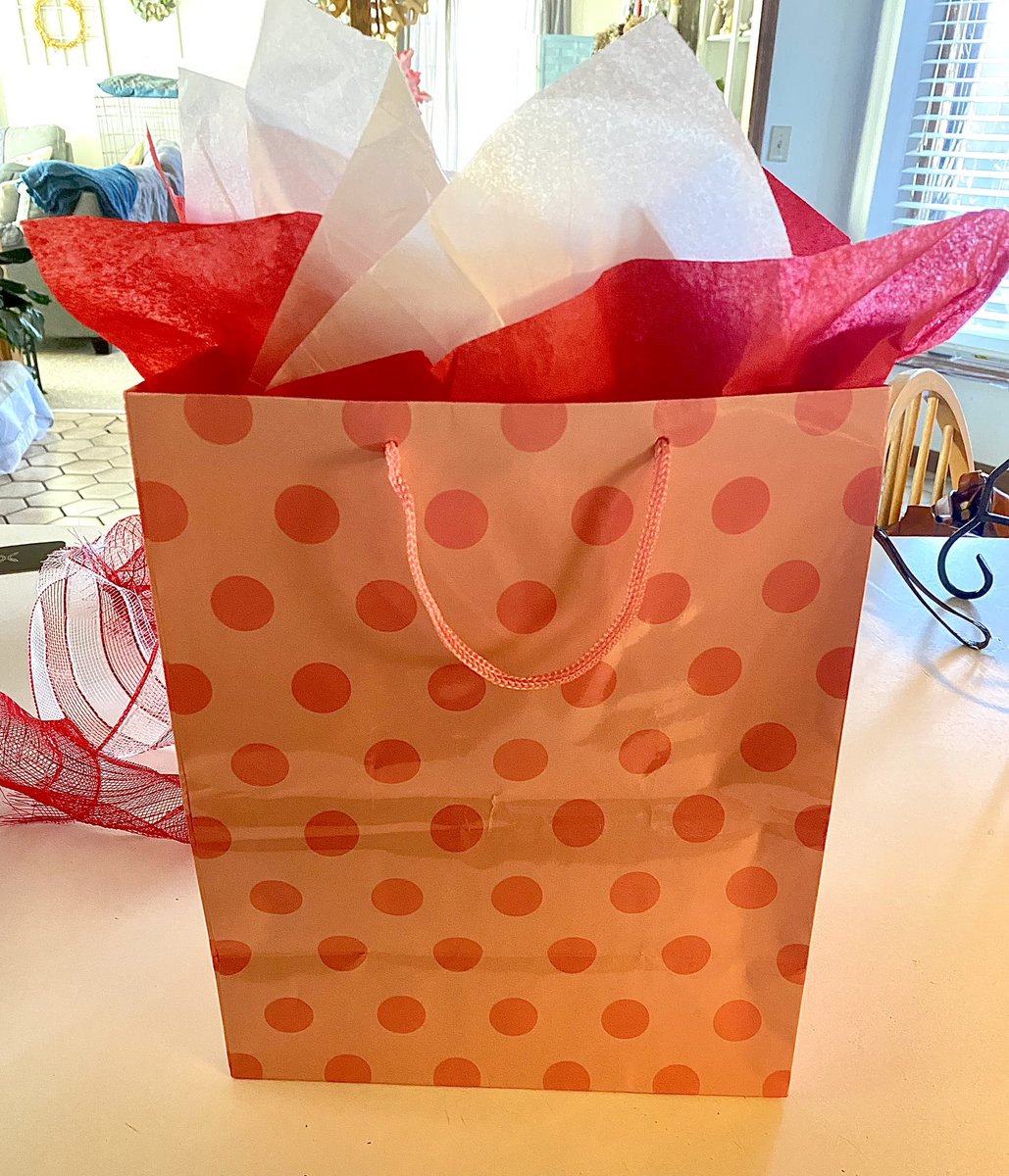 Rynncoll's tweet photo. I may or may not have purchased & wrapped a Valentines gift for my dog. 😆 #sheisloved🥰 https://t.co/BAyUyx4uJP