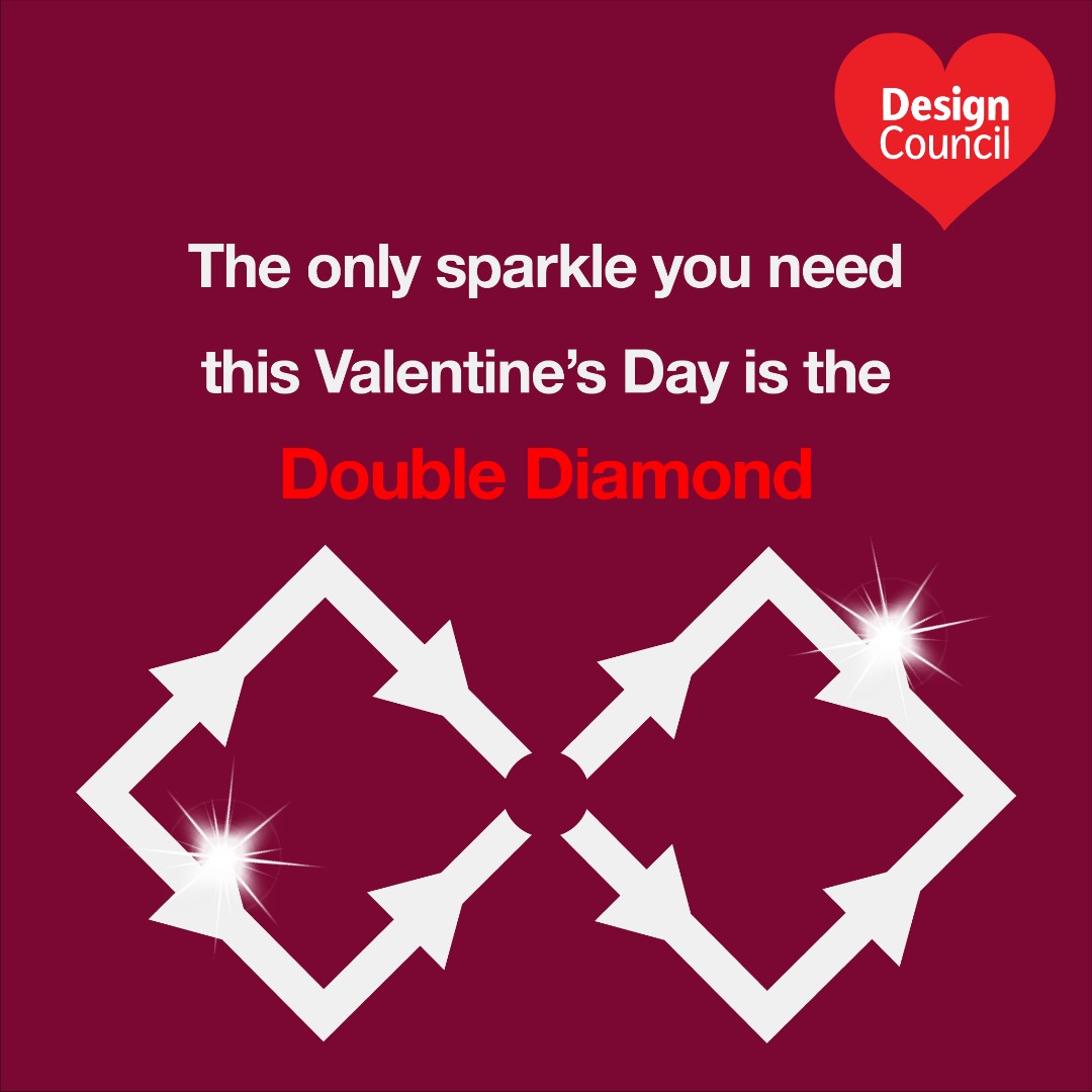 #ValentinesDay #14February #Design #DoubleDiamond