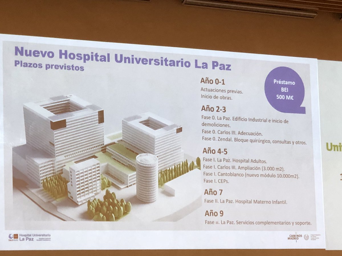 caminosmadrid's tweet photo. La subdirectora de Gestión y Servicios Generales en el #HospitalLaPaz destaca que se mantiene la ubicación actual “porque tiene una perfecta integración en la trama urbana y conexiones: “movemos 20.000 personas al día, tienen que tener las mejores conexiones, si no, no funciona”. https://t.co/Cmp11X5rXd