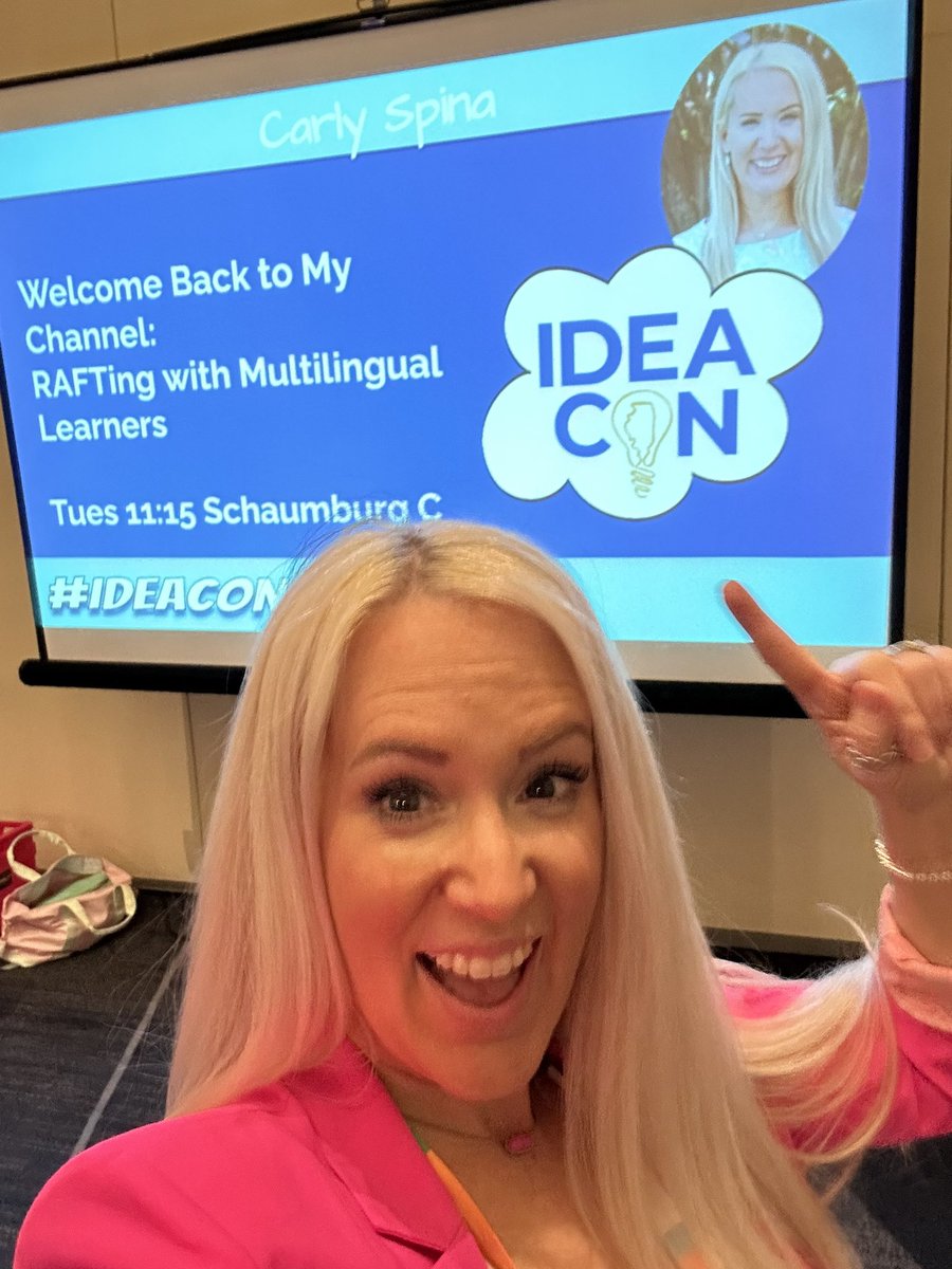 Hope to see you in a few! Let’s hang out in Schaumburg C! 🥰💓#IDEAcon