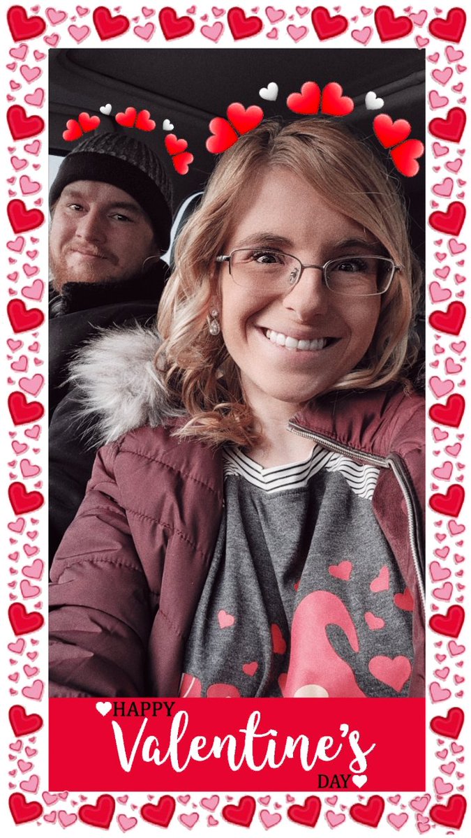 Happy first Valentine's Day as husband and wife! You're officially stuck being my valentine forever! ❤️🩷❤️🩷