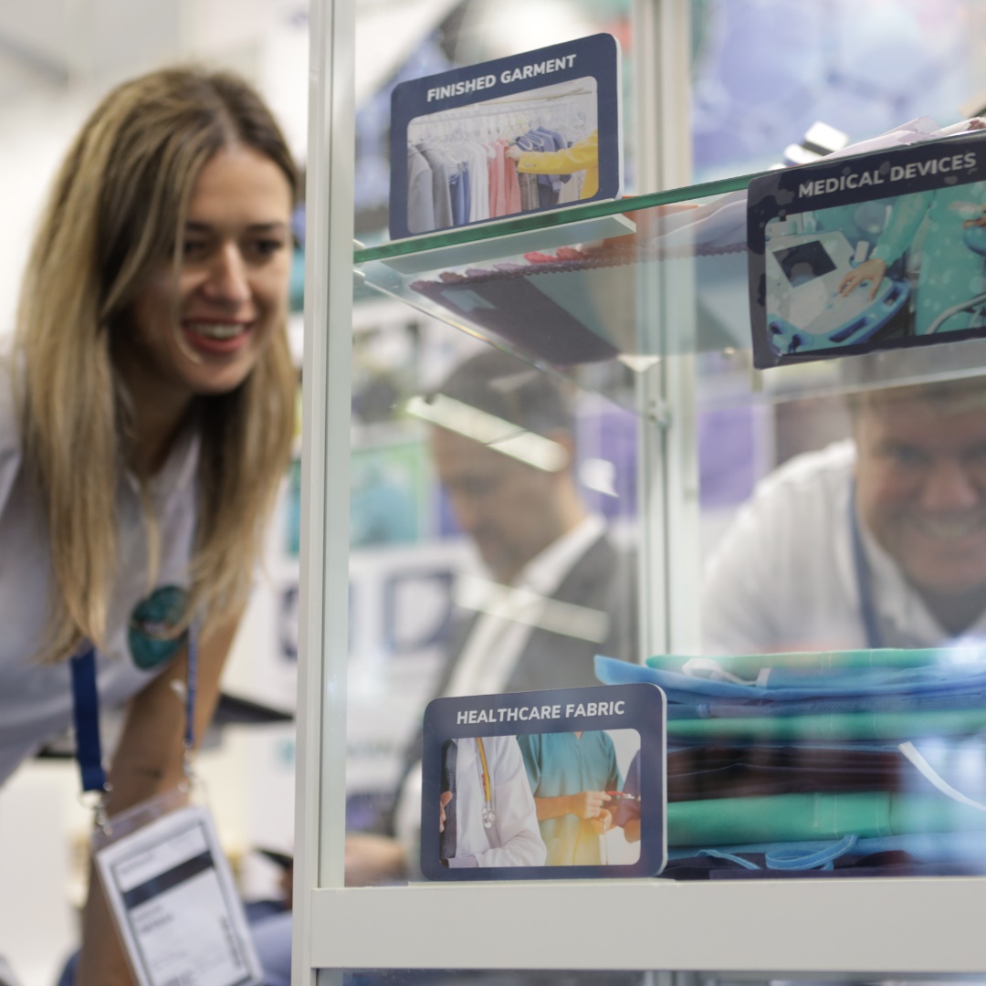 ttx_tp's tweet image. One example for technological innovations for the medical sector are antiviral fabrics which move the industry forward. One important topic here is the sustainability factor with materials that are used in every day’s life and are replaced regularly. #Techtextil2024