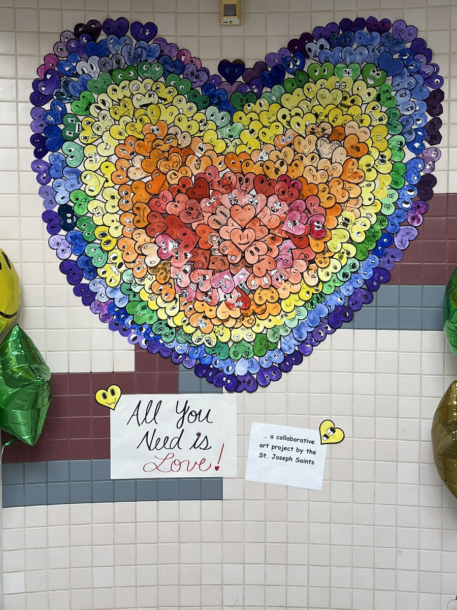 All you need is love ♥️ Happy Valentine’s Day from St. Joseph’s Corunna. #sccdsb