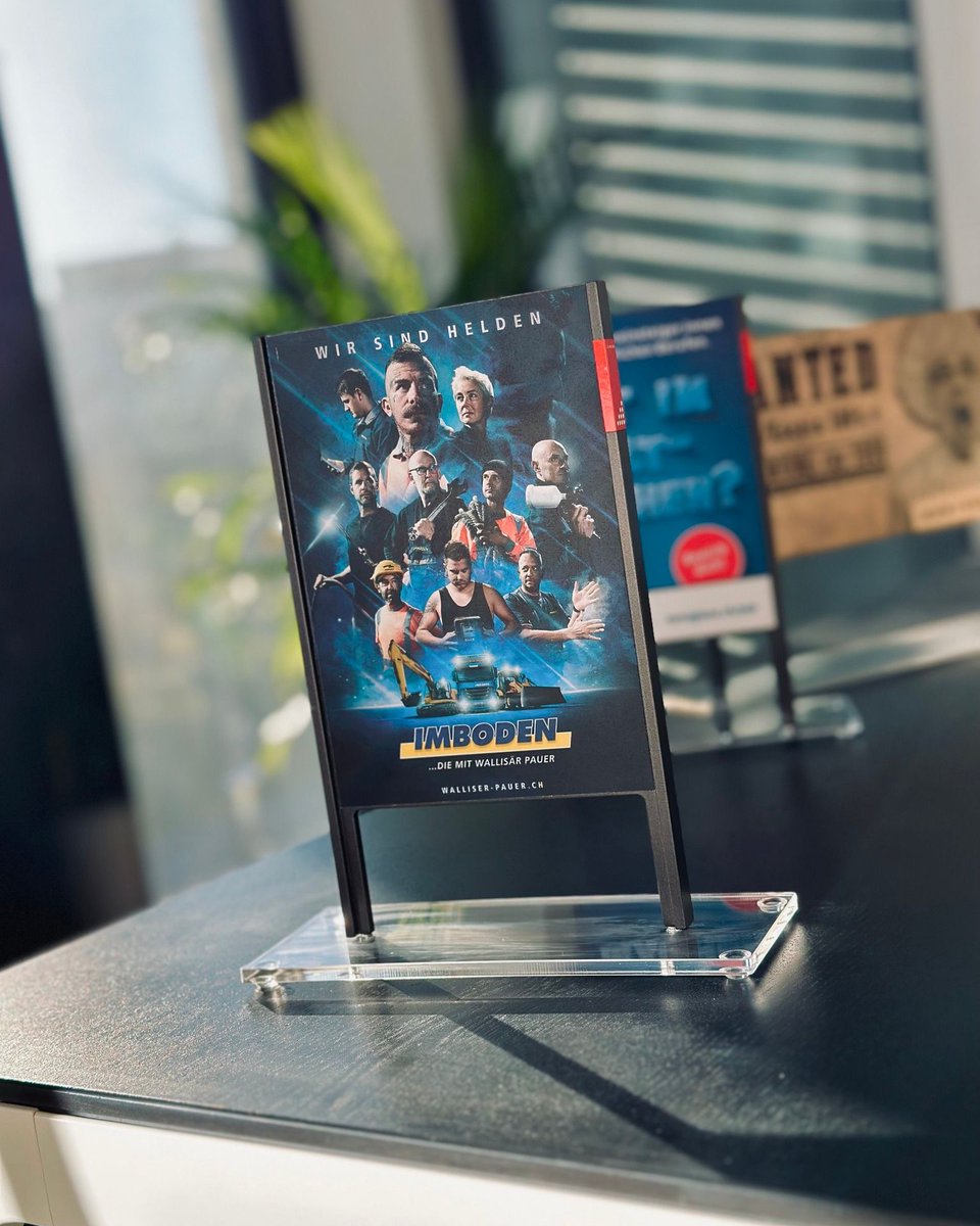 #Poster of the Month! 🏆😍
Mit der heldenhaften Kampagne für  und Mithilfe eurer Stimmen haben wir den 1. Platz beim #PosterOfTheMonth Award der apg_sga belegt! DANKE 🙏
-
#Poster of the Month ! 🏆😍
Avec la campagne héroïque pour Ulrich Imboden AG et avec l'aide de vo