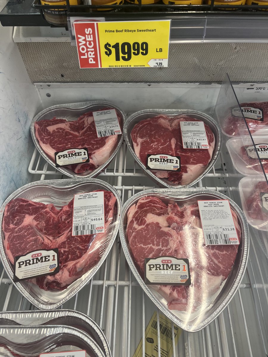 sgonzalezkelly's tweet photo. Babe what’s wrong you haven’t touched your HEB prime beef ribeye sweetheart https://t.co/9oZ9NiLANJ