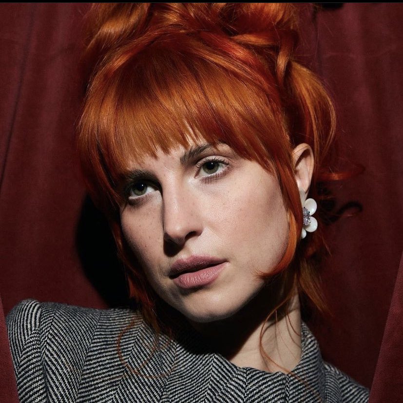 vocals_hayley's tweet image. hayley williams from paramore.
