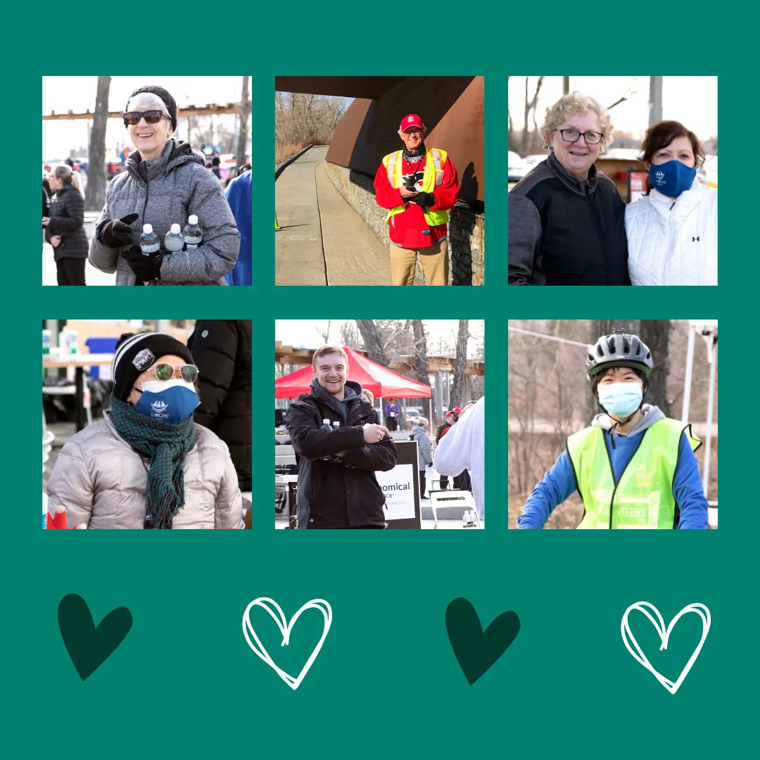 We are feeling the love today and everyday 💕 Since 2011, we have had hundreds of amazing volunteers join us on our race days! The #RunforLarche wouldn’t be as successful without your support – thank you!  
#VolunteerYYC #YYCRun #VolunteerLove #ValentinesDay @expertbrokers