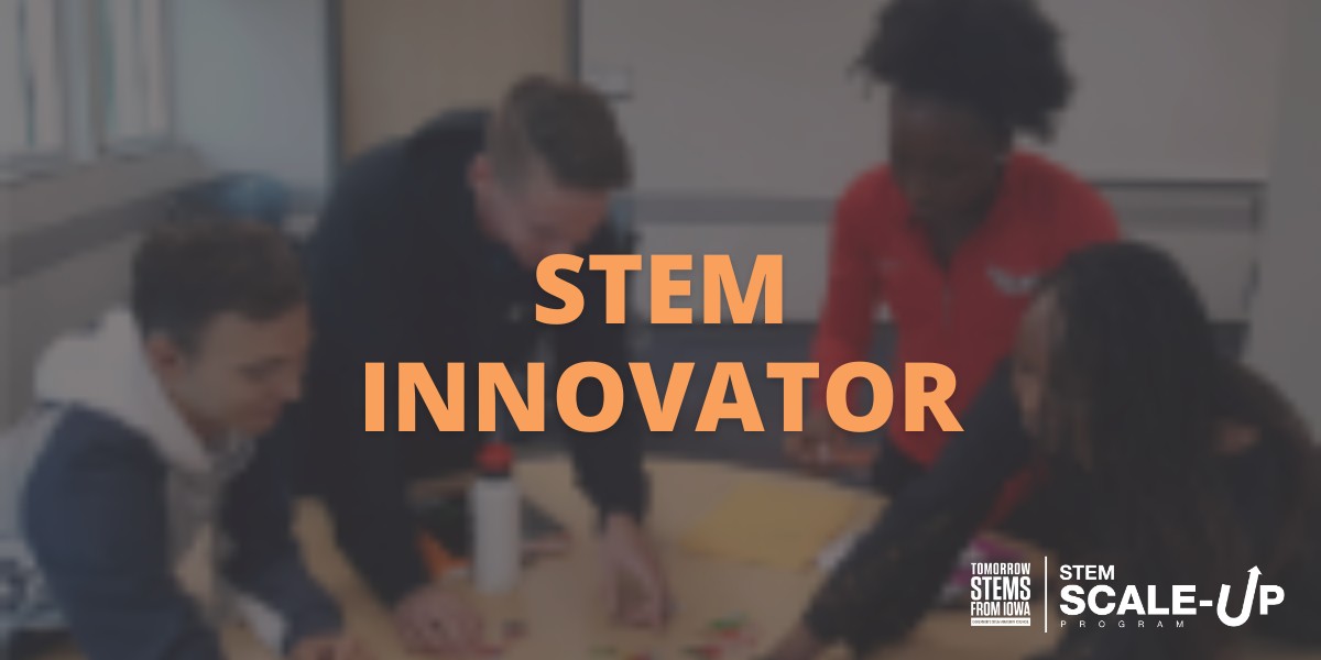IowaSTEM's tweet photo. Increase student interest, opportunities, and success in learning and pursuing STEM careers through STEM Innovator, a #ScaleUpProgram! This program is a project-based learning platform and workforce readiness, credentialing, and assessment tool.
👉 https://t.co/hRMTf2vmmp https://t.co/WoDxGwIxwZ
