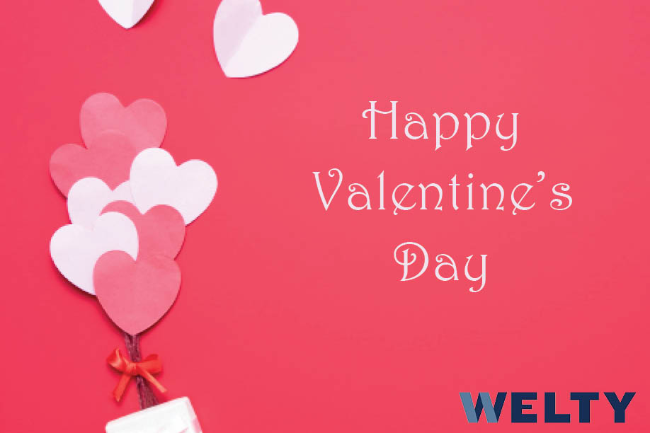 Wishing everyone a ❤️HAPPY VALENTINE'S DAY❤️ Remember to spread the love with the people around you!! #weltyway #thinkwelty #valentines2023