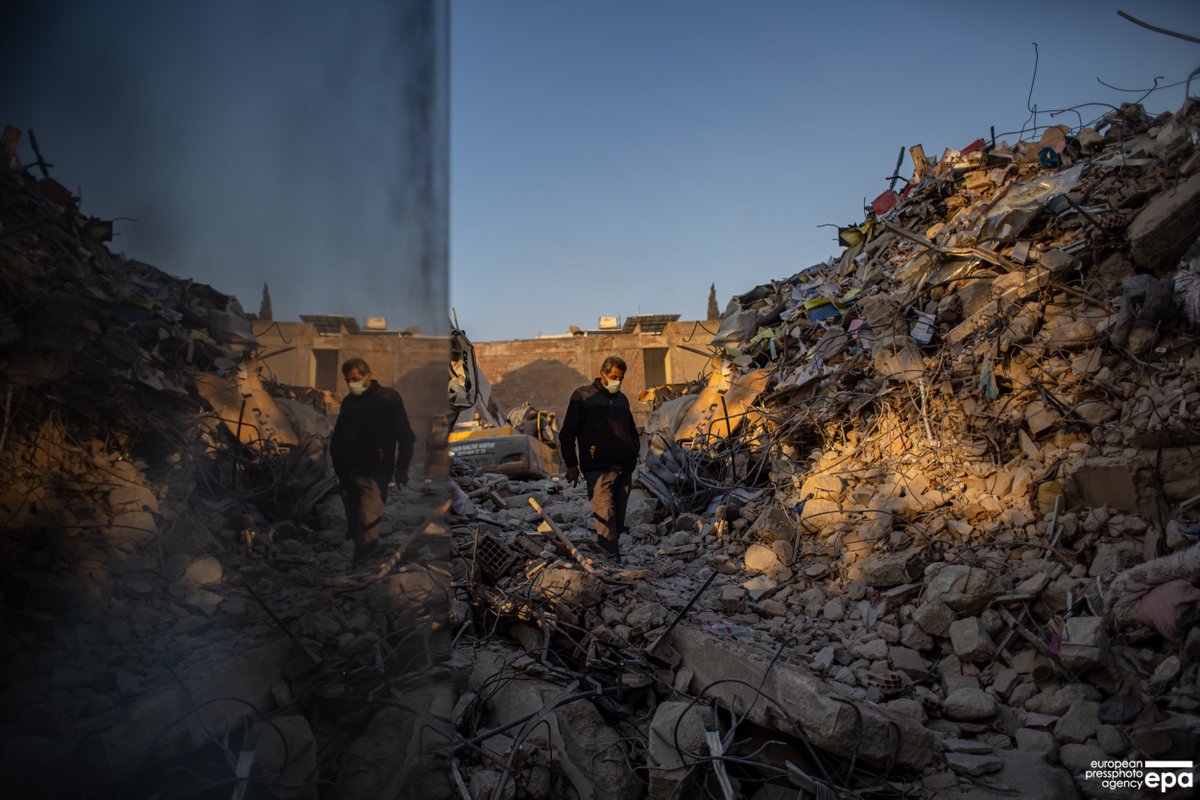 martin_divisek's tweet photo. PHOTO Search operations continue in Hatay following powerful earthquake in Turkey. @EPA_Images https://t.co/JzPlmHcjDZ