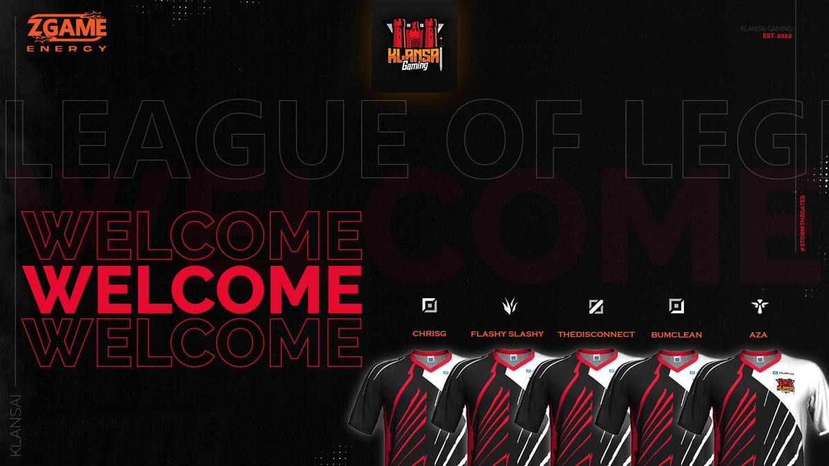 KlanSai Gaming (@klansaigaming) on Twitter photo NOW!! lets formally introduce the most EXPLOSIVE Scottish League of Legends team to KlanSai!
KlanSai Planters will be competing in the NLC Division 4 (<a href="/NLClol/">Arozzi NLC</a>)!
⚔️<a href="/chrisg02_/">chris</a>
⚔️@FlashySlashy
⚔️Thedisconnect
⚔️<a href="/Bum_Clean/">Bum Clean</a>
⚔️<a href="/Aza__LoL/">Aza</a>
⚔️<a href="/10Cheok/">Roiboi</a>
#StormTheGates⚔️
<a href="/ZGameEnergy/">Z Game: Long Lasting Energy & Focus</a> NOW!! lets formally introduce the most EXPLOSIVE Scottish League of Legends team to KlanSai!
KlanSai Planters will be competing in the NLC Division 4 (<a href="/NLClol/">Arozzi NLC</a>)!
⚔️<a href="/chrisg02_/">chris</a>
⚔️@FlashySlashy
⚔️Thedisconnect
⚔️<a href="/Bum_Clean/">Bum Clean</a>
⚔️<a href="/Aza__LoL/">Aza</a>
⚔️<a href="/10Cheok/">Roiboi</a>
#StormTheGates⚔️
<a href="/ZGameEnergy/">Z Game: Long Lasting Energy & Focus</a>