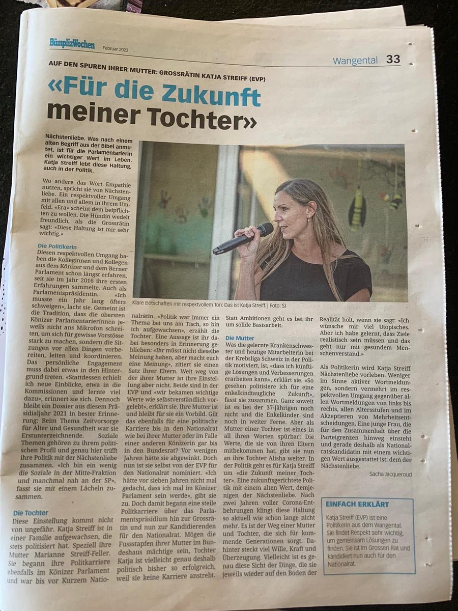 Ich bin so dankbar und stolz auf meine Tochter ❤️