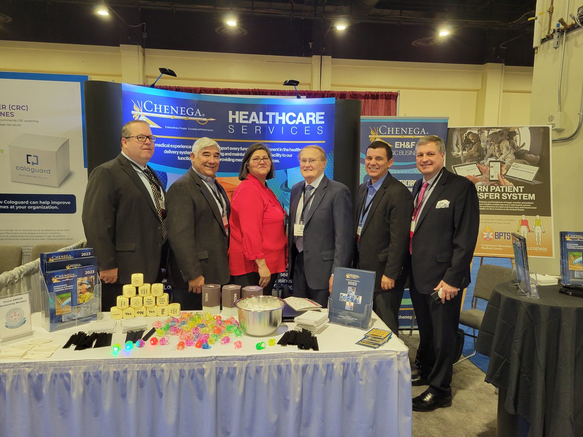 ChenegaCorpEHF's tweet photo. We are exhibiting at AMSUS, The Society of Federal Health Professionals Annual Meeting through February 15. Make sure to come and see us. 
#chenega #chenegafamily #amsusannualmeeting #amsus https://t.co/FFhhbeJxaU