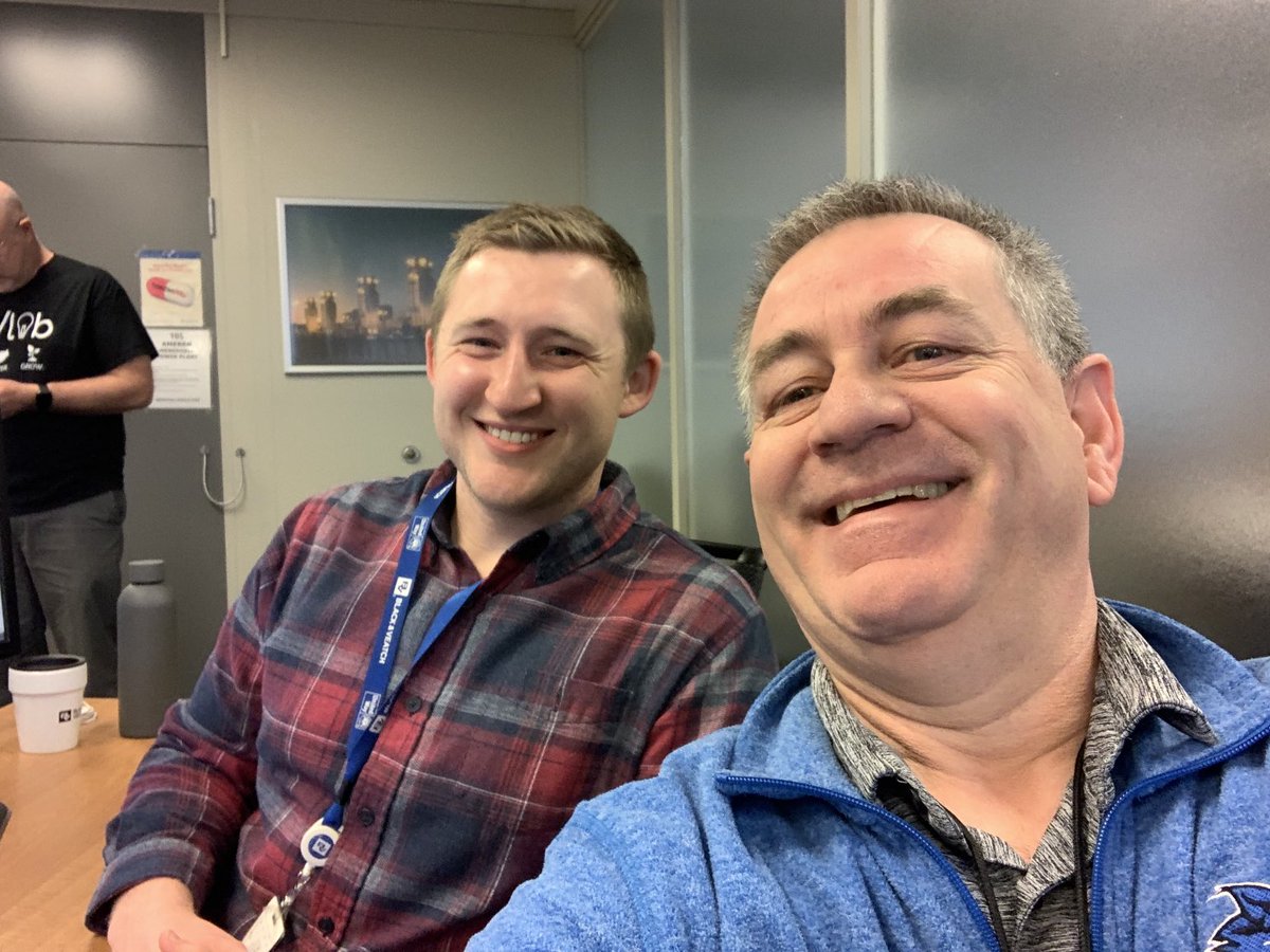 kohl803's tweet photo. Touring Black and Veatch with PLTW and found a former student. https://t.co/w6E99gdsLq