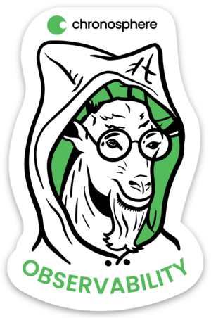 ericschabell's tweet photo. Are you the Greatest Of All Time #goat in #cloudnative #observability? Then you'll need one of these for your collection, so find @paigerduty or me at the next event you attend and we'll help you with your #o11y #swag! @chronosphereio https://t.co/jcJobyF1NV