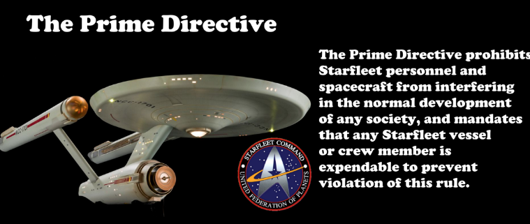 #StarTrek #SciFi #PrimeDirective