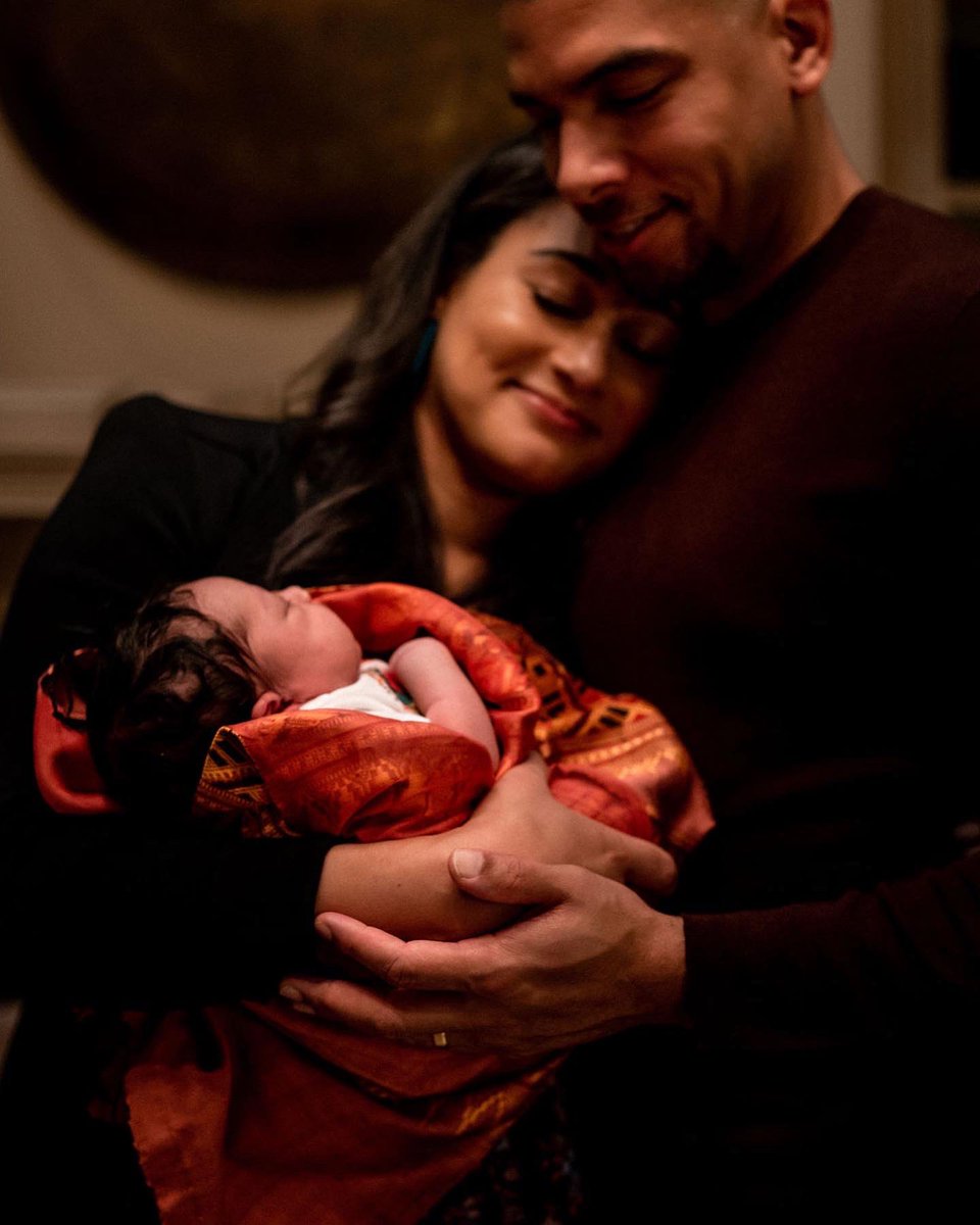 12 days with our sweet little Valentine! Enjoying every moment with my forever love <a href="/dawill333/">David Adetokunbo Williams</a>.
💞❤️💕
And Happy Birthday to Adelana’s sweet Safta who helped us through her labor, night feedings, and is our all-around family cheerleader! We love you, Mama!

📸:  Brittany Knapick