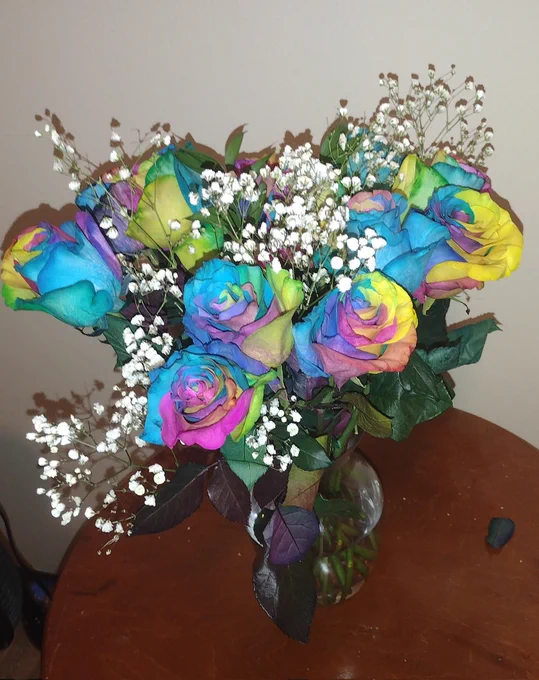 My boyfriend spoiled me  