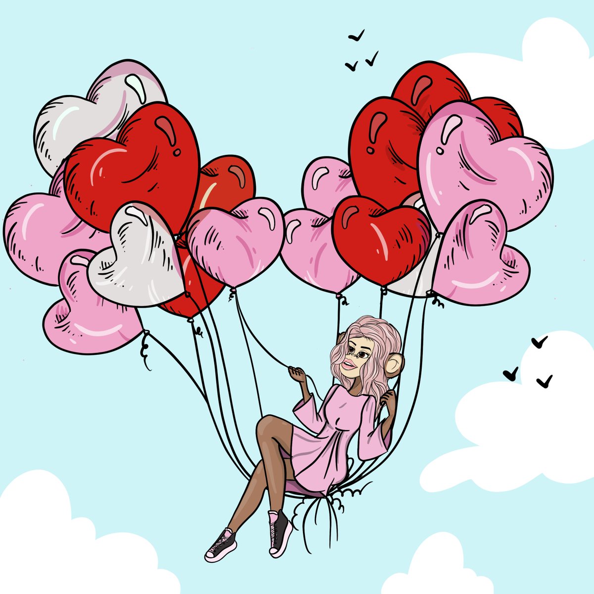 #HappyValentinesDay 😍

Love is in the air.

xoxo - Baes