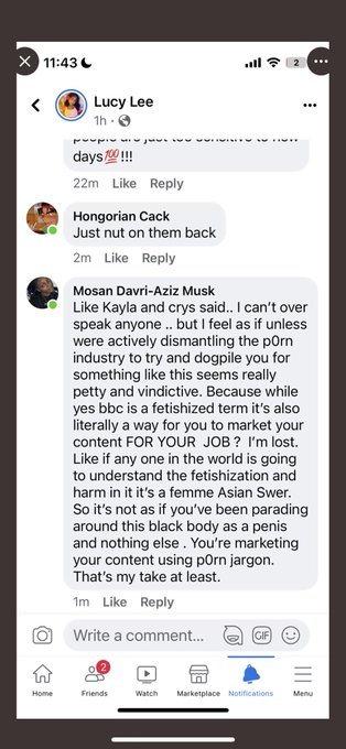 @mochamanko you follow zero black folk. you exclusively fuck white dudes on your page and you say i&rsquo;m<a class="tags" href="/tag/mochamanko">@mochamanko</a>