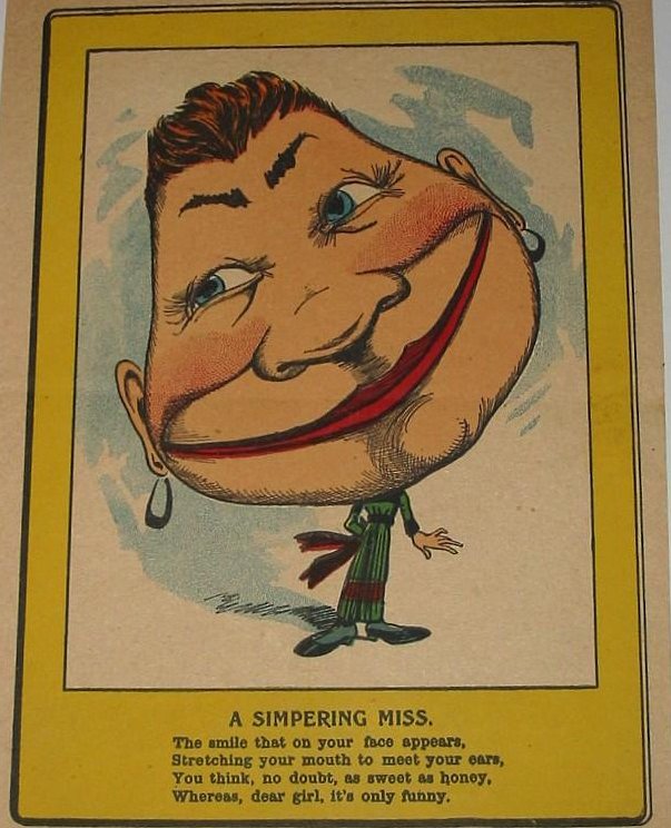 Have you heard of 'vinegar valentines'? These were insulting cards sent on Valentine's Day, popular from the 1840s to the 1880s (but continuing until the 1940s). They were anonymous &amp; some postmasters refused to carry them!

What's the worst Valentine's card you've ever received?