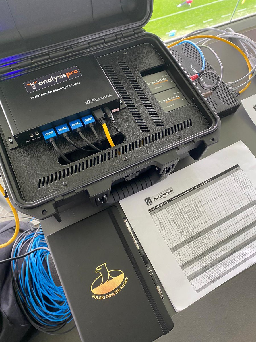 AnalysisPro's tweet image. We&apos;re thrilled to welcome @RugbyPoland to the AnalysisPro family! They&apos;re our first Polish rugby customer using the #APmultifeed box.

Good luck against Belgium this weekend 💪