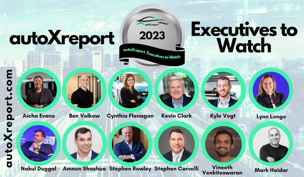 Congratulations to the 12 Executives to Watch list by @autoXreport 

Read more, See the List: autoxreport.com/autoxreport-ex…

#automotive #autotech #transportation #autonomous #EV #connectedcar #fleets