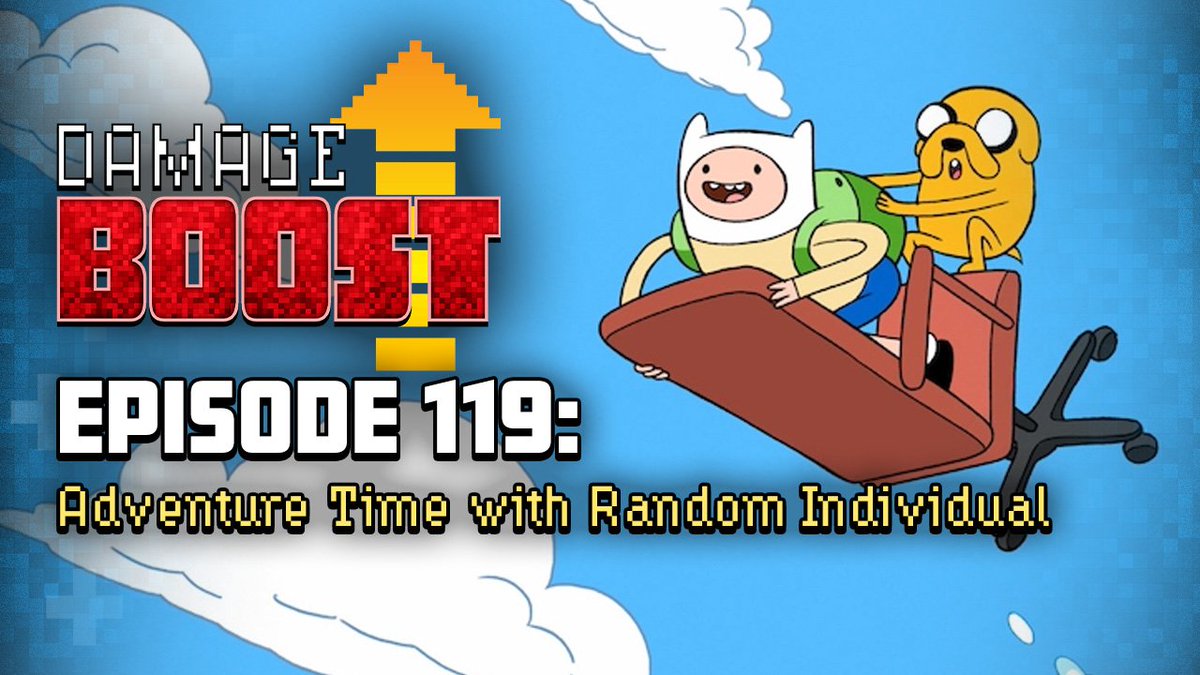 ATH_Podcast's tweet photo. Friend of the show @RandomIndivdual joins @brokhollidayDB to talk about all things Adventure Time - a series that comes pretty close to being perfect.

Listen Now:
https://t.co/TPEU1ydIBt

#DamageBoost #AdventureTime #RandomIndividual https://t.co/DXcitNsHJB
