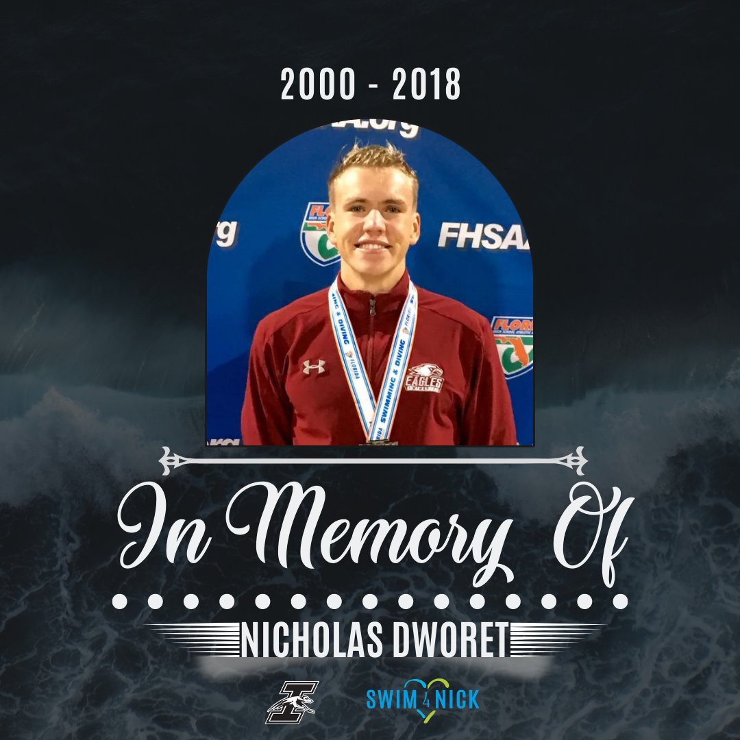 UIndySwimDive's tweet photo. Today marks the 5 year anniversary since the passing of Nicholas Dworet in the tragic Stoneman Douglas shooting. We will keep working to honour Nick and do good in this world in his memory. We Swim4Nick!

 #swim4nick #swim #swimming https://t.co/0vcRVZS02p
