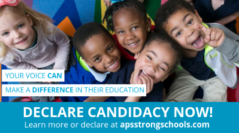 Your school! Your voice! Do you want more influence in making decisions for your local school? Declare to run as a GO Team member today at atlantapublicschools.us/goteams #APS150