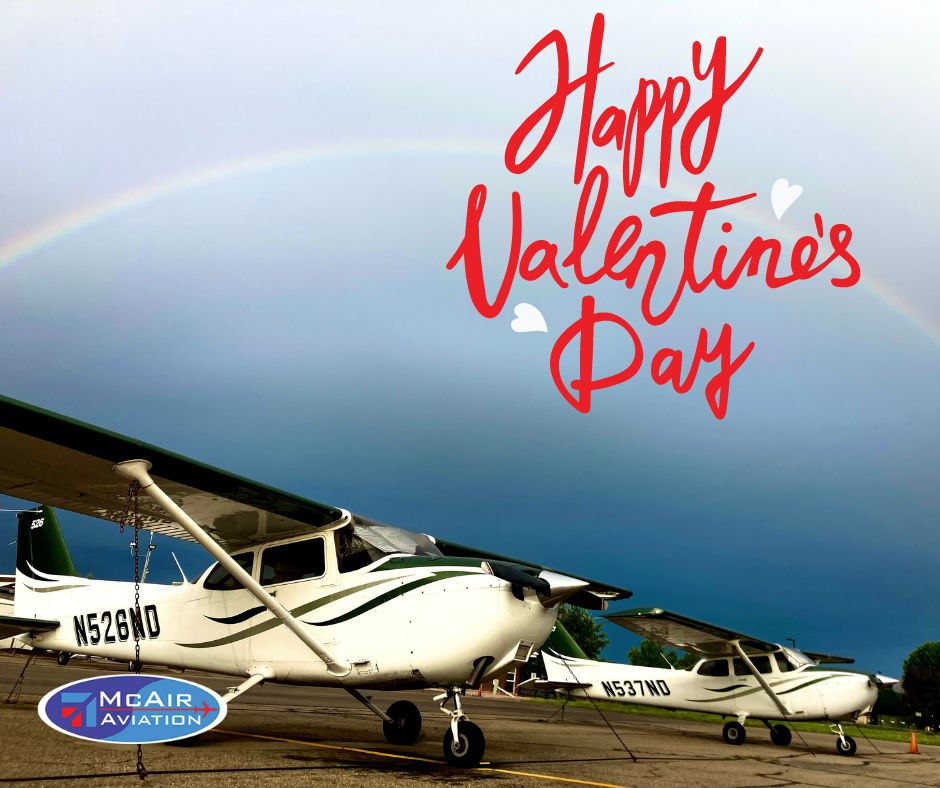 We LOVE our McAir Family! Thank you all for making flying an even bigger joy than it already is! 💕🤍

#happyvalentinesday #flymcair #pilot #flighttraining #flight #flightschool #colorado #airplane #cessna #skyhawk