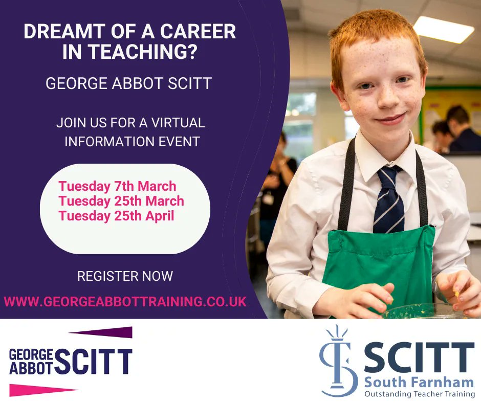 #traintoteachsurrey tweet media